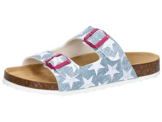 Lico Pantolette LICO Pantolette Bioline Platino, Damen, Gr. 36, blau, Synthetik, Schuhe Pantolette