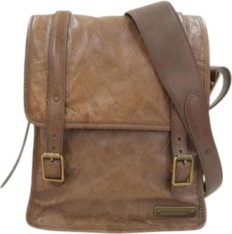 Louis Vuitton Pre-owned Vintage Schoudertas - Dames - Vintage Schoudertas - Bruin - ONE Size - Leer - Vintage