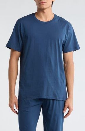 Majestic International Cotton Pajama T-Shirt in Sky Blue at Nordstrom Rack, Size Xx-Large