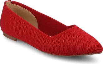 Journee Collection Women & apos;s Minnah Knit Dress Flats