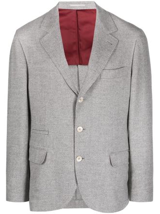 Brunello Cucinelli Blazer monopetto - Bianco