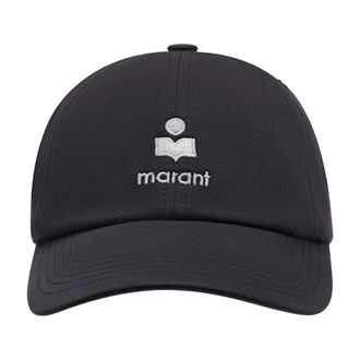 Isabel Marant Womens Cq053xfa-D1c05a-02fk Baseball Cap Black Cotton