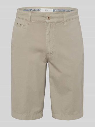 Brax Brax Regular Fit Bermuda aus Baumwoll-Mix in Beige, Gr&ouml;&szlig;e 31