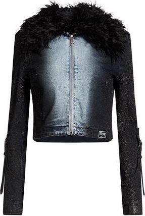Versace COATS & JACKETS - Denim outerwear sur YOOX.COM