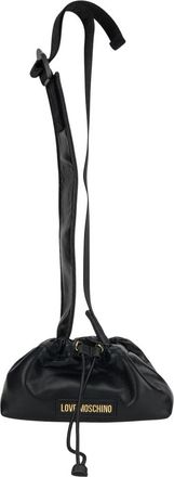 Love Moschino Schoudertas met logo - Dames - Schoudertassen - Zwart - ONE Size - Tassen