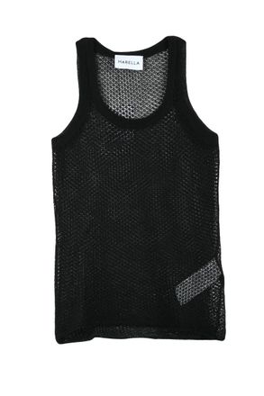 Marella Black Viscose Polyamide Top