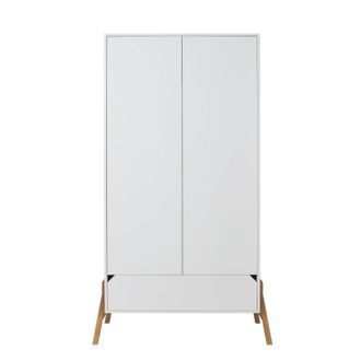 OEM Armoire 2 Portes 1 Tiroir Bellamy Lotta Blanc