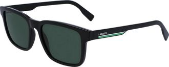 Lacoste Stijlvolle zonnebril voor sportieve elegantie - Heren - Zonnebrillen - Zwart - 54 MM - Accessoires