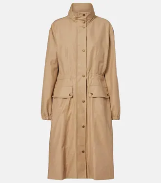 Moncler Rhododendron technical cotton-blend parka