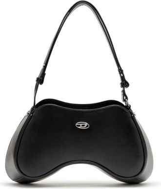 Diesel Stijlvolle Schoudertas - Dames - Schoudertassen - Zwart - ONE Size - Tassen