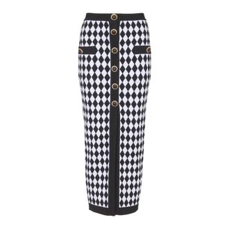 Balmain Mujer, Faldas, Negro, Talla: XS