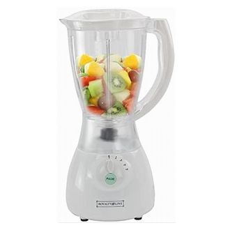 Trade Shop Trade Shop - Frullatore Capacita 1,5 Litri 500 Watt Bianco Con 4 Velocita Robot Da Cucina