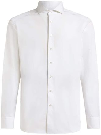 Etro cotton shirt - men - Cotton - 44 - White