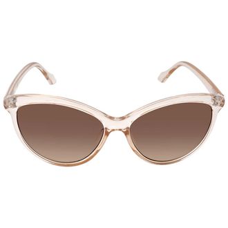 Calvin Klein Brown Gradient Cat Eye Ladies Sunglasses CK19534S 270 58