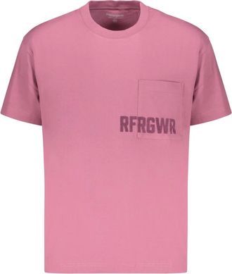 RefrigiWear Tops, Heren, Paars, 3Xl, Katoen, Chester T-shirt
