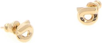 Ferragamo Womens New Gan 10d Oro Brass Orecchini Earrings