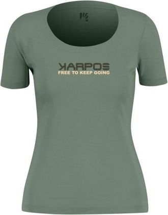 Karpos Loma Cotton T-Shirt T-Shirt f&uuml;r Damen | gr&uuml;n/oliv