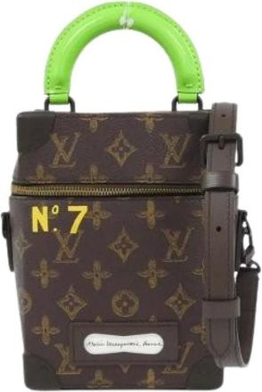 Louis Vuitton Pre-owned Monogram Vertical Box Trunk Bag - - Pre-owned - Donna - Marrone - ONE SIZE