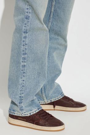 Golden Goose Ball Star Sports Shoes, Womens, Burgundy