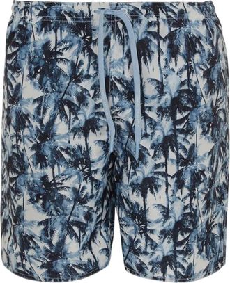 A|X Armani Exchange Beach Boxer - Heren - Strandmode - Blauw - 2XL - Badmode