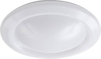 Lindby L&aacute;mpara De Techo Led thejesa En Blanco Pl&aacute;stico - Lindby