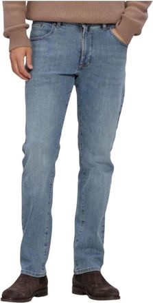 Pierre Cardin Dijon Slim Fit Jeans - Heren - Jeans - Blauw - Maat: W36 L32