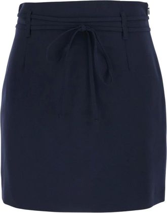 Twinset Donna, Gonne, Blu, M, new