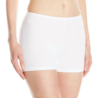 Elita Silk Magic Boy Leg Brief Panty In Porcelain