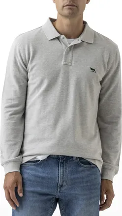 Rodd & Gunn Mens Long-Sleeve Pique Polo Shirt