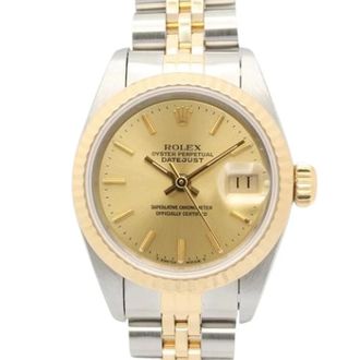 Rolex Pre-owned Vintage Datejust Polshorloge - Dames - Vintage Horloges - Geel - ONE Size - Vintage