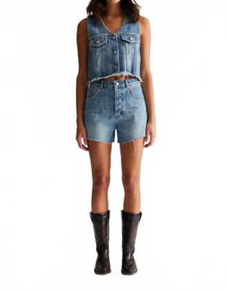 Rolla's Mirage Jean Shorts In Stud Wash