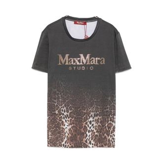 Max Mara Tops, Dames, Veelkleurig, L, T-shirts