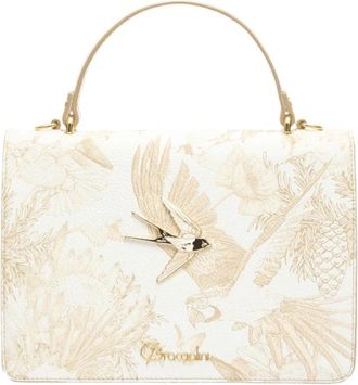 Braccialini Borsa Penelope - Dames - Handtassen - Wit - ONE Size - Leer - Tassen
