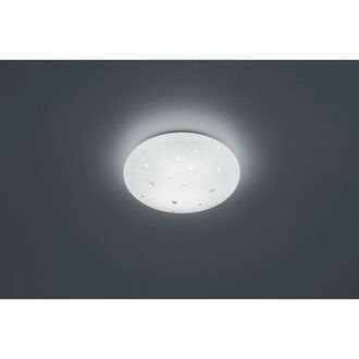 Trio Leuchten Plaf&oacute;n Moderno Ip44 Led Regulable Achat &Oslash;27 Cm Blanco Trio Lighting