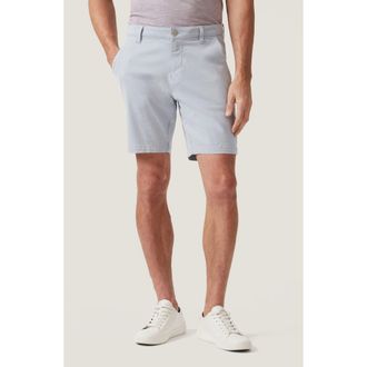 34 Heritage Arizona Slim Fit Flat Front Chino Shorts in Light Blue Twill at Nordstrom Rack, Size 30
