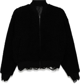 JNBY Giacca con orlo a taglio a vivo - Nero