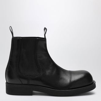 Maison Margiela Black leather Chelsea Biker boots