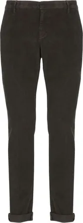 Dondup Gaubert Broek - Heren - Broeken - Bruin - Maat: W35 Katoen
