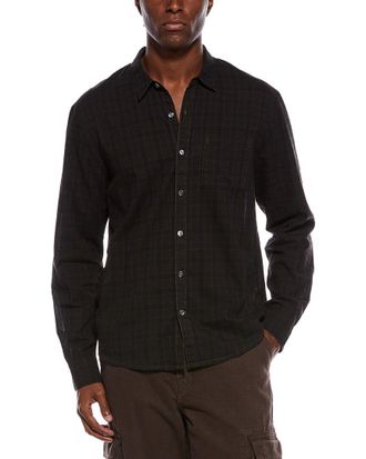 James Perse Organic Cotton Madras Shirt