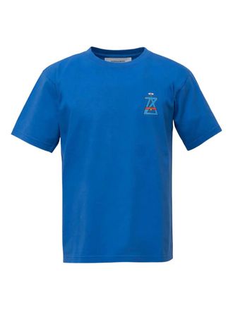Anrealage doraemon-print T-shirt - Blue
