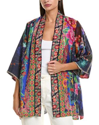 Johnny Was Emilia Silk Kimono