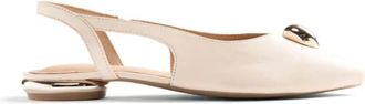 Gioseppo Muhuru Slingback - Dames - Ballerinas - Beige - 35 EU - Leer - Schoenen
