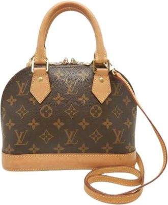 Louis Vuitton Pre-owned Mini Handtas - Dames - Vintage Mini Tas - Bruin - ONE Size - Vintage