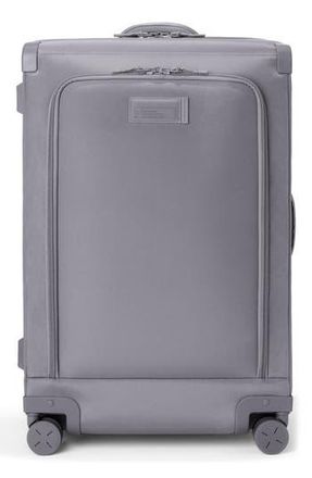 DAGNE DOVER Sydney Checked Rolling Luggage in Ash Grey at Nordstrom Rack