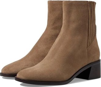 Dolce Vita Womens Dolce Vita Linny H2O Boots Brown Leather Round Toe Ankle Bootie RHS6812