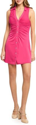 Cinq &agrave; Sept Melinda Sleeveless Minidress in Beetroot Purple at Nordstrom, Size 00