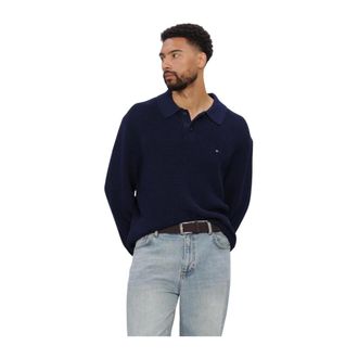Tommy Hilfiger Heren, Truien, Blauw, Maat: L