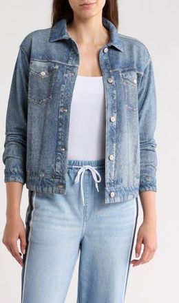 ECRU Relaxed Denim Jacket in Indigo Wash at Nordstrom Rack, Size X-Large