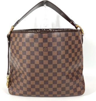 Louis Vuitton Damier Brown Ebene Damier Canvas Shoulder Bag Tote Bag (Pre-Owned)
