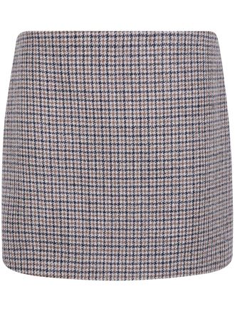 P.A.R.O.S.H. P. A.R. O.S. H. Skirt Check Pattern Laurie 804
